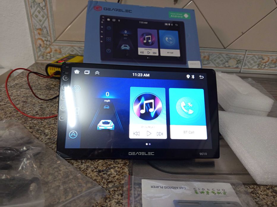 Rádio carplay android GPS 2 din 10" Polegada