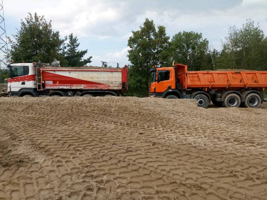 Transport Kruszyw, Transport Maszyn, Kruszywa, Żwir, Piach, Tłuczeń