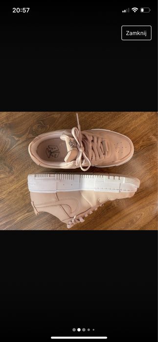 Nike Air Force 1 PIXEL różowe damskie sneakersy