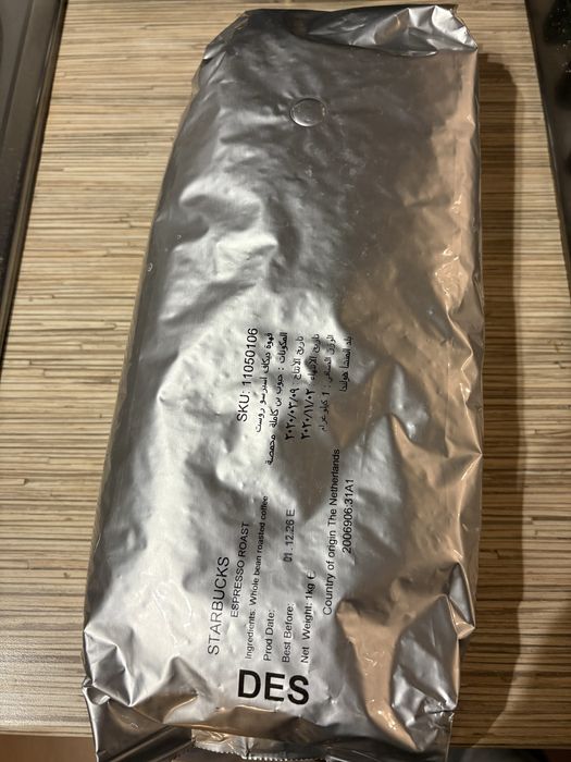 1 kg Starbucks Espresso - kawa ziarnista