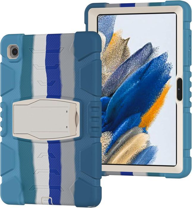 Etui do iPad 6/Air2 9.7" Wytrzymałe z Podstawką Niebieskie