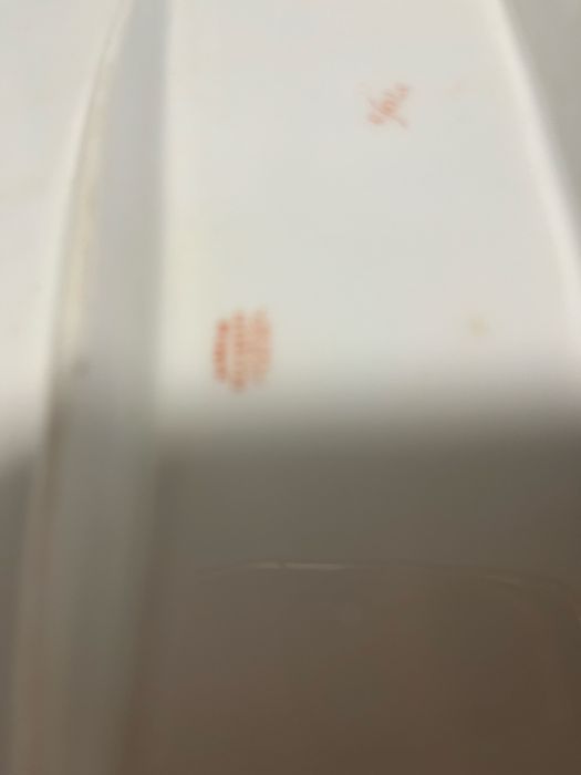 Блюдо большое антикварное, начало XXвека прямоугольное