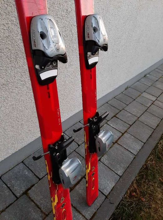 narty FIREBIRD– 130 cm z wiązaniami TYROLIA 4.5