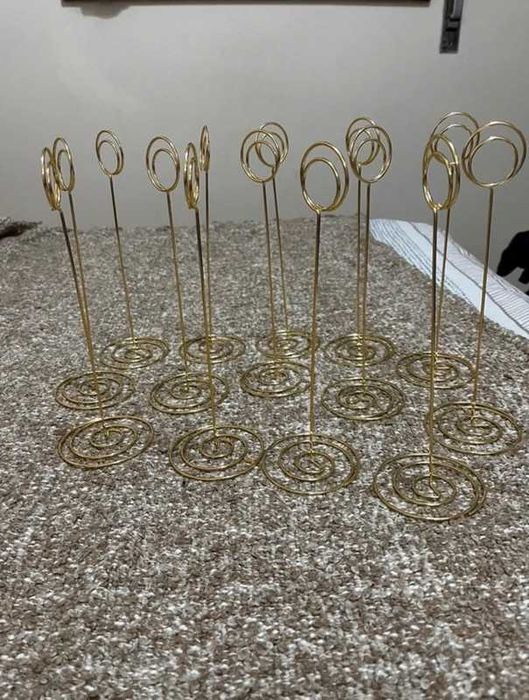 Suportes numeros de mesa