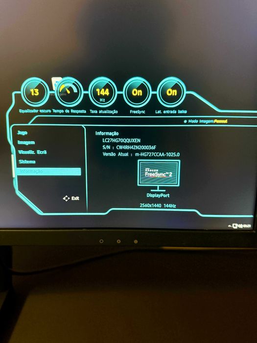 Samsung LC27HG70 27" LED QuadHD 144Hz Curvo
