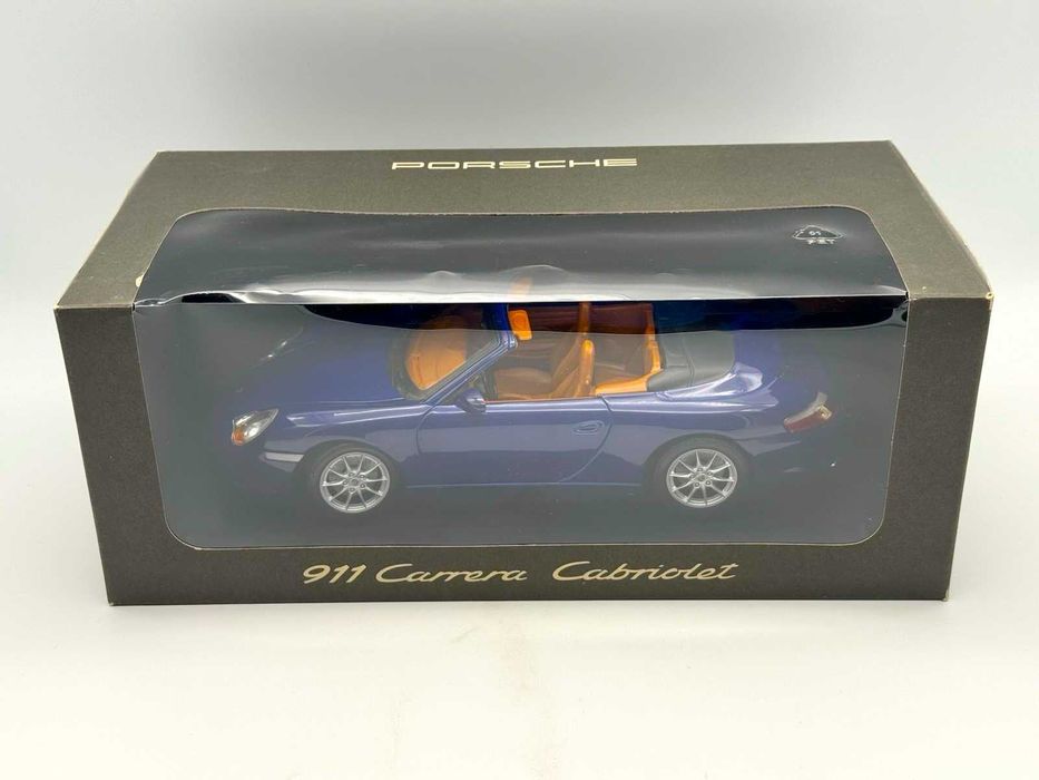 1:18 Porsche 911 (996) Carrera Cabriolet Iris blue WAP DEALER [Gate Gateway]