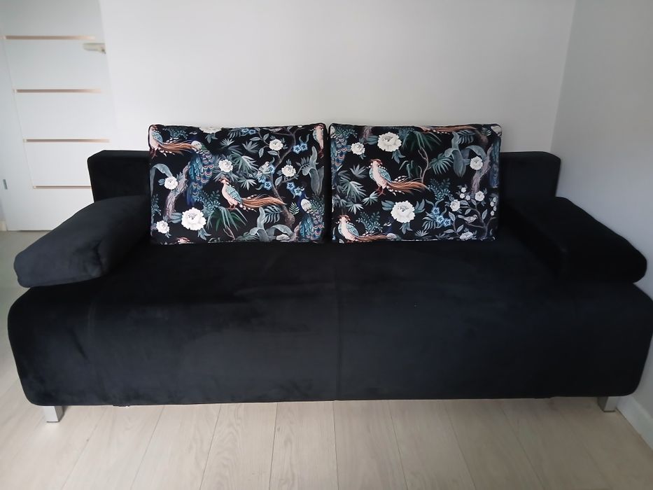 BRW JAK NOWA Sofa 3-osobowa Kinga III rozkładana z pojemnikiem