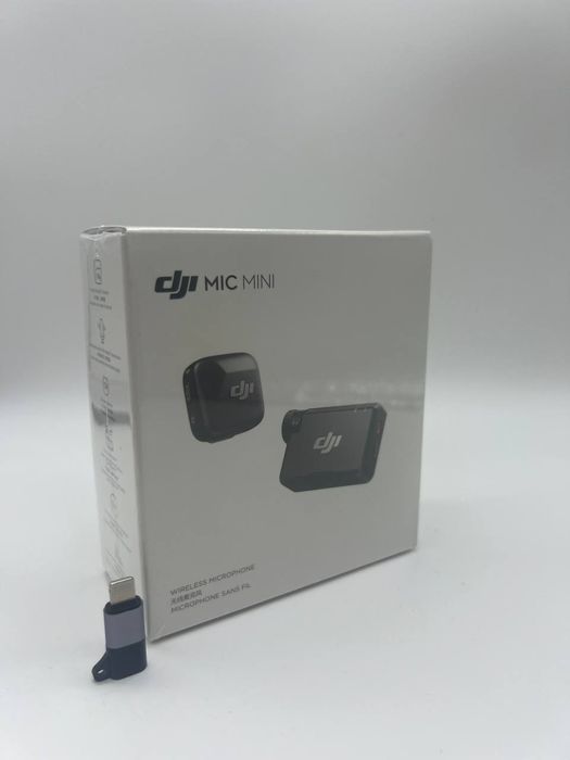 Запаковані DJI Mic Mini 1 TX + 1 RX typec, Lightning