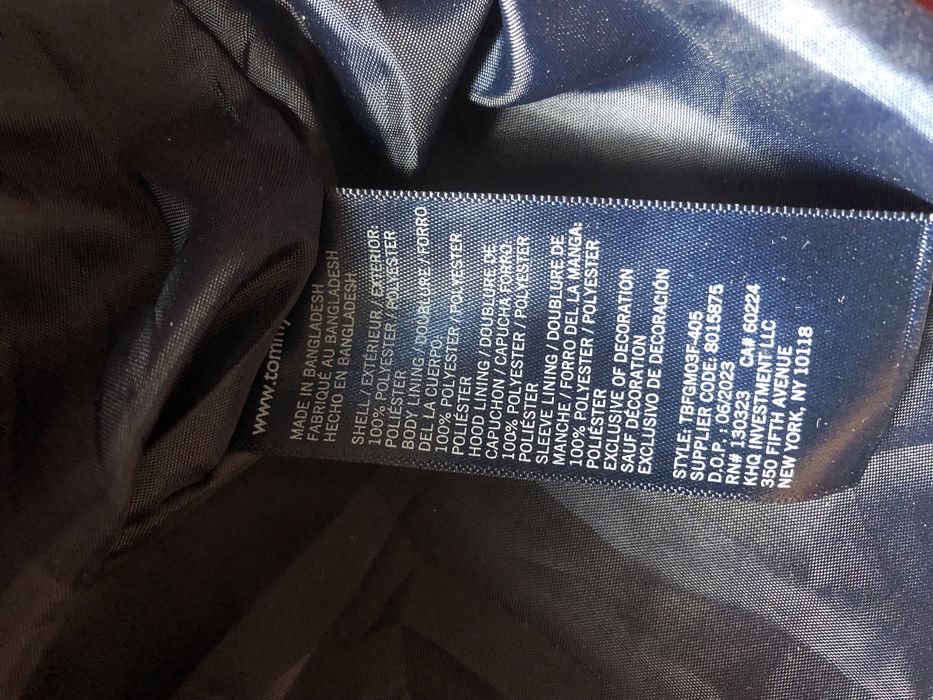 Анорак, куртка Tommy оригінал на 8-10 років