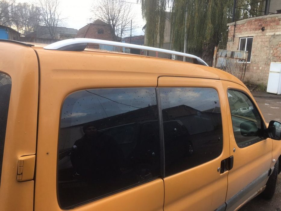 Peugeot Partner/Citroen Berlingo 1996-2008 Рейлинги Skyport серый мат