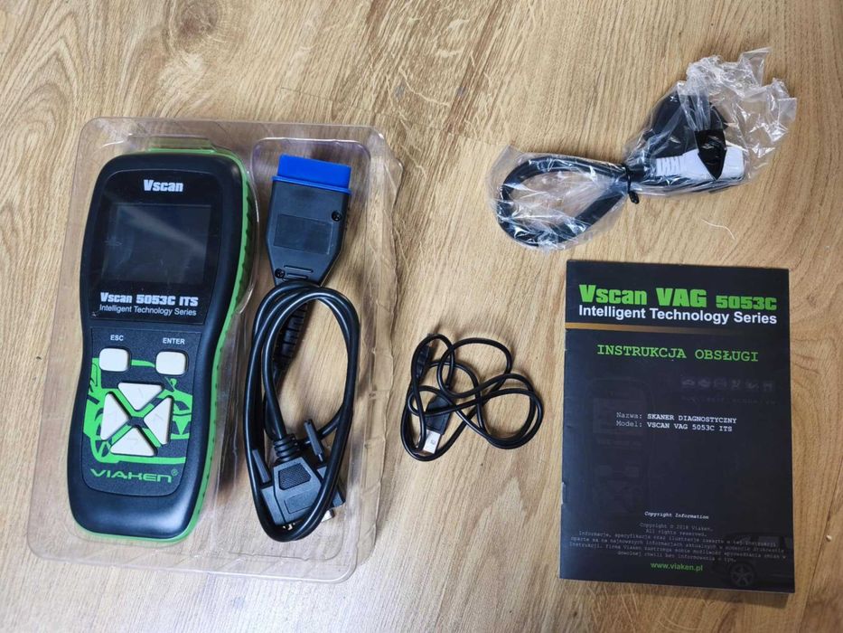 Interfejs diagnostyczny do auta VSCAN VAG 5053C ITS CAN prawie nowy