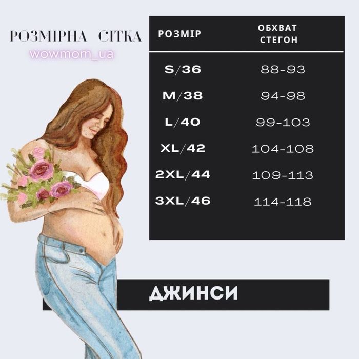 Джинси для вагітних