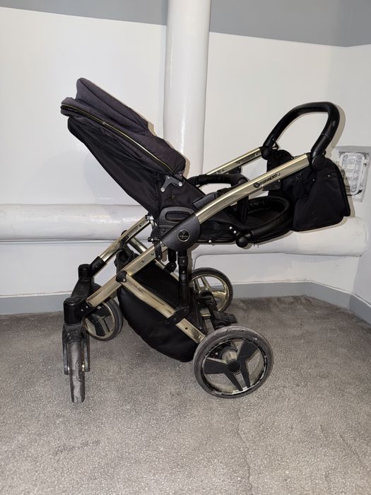 wózek dziecięcy 3w1 JUNAMA DIAMOND S-LINE V3 plus gratisy