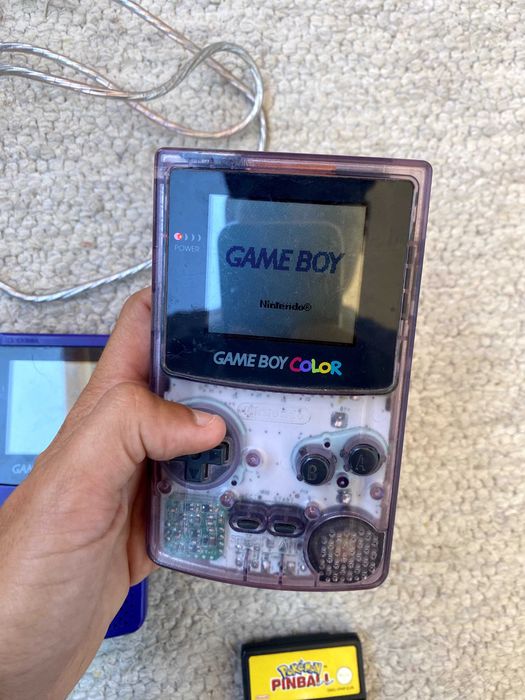 Gameboy's color e advance + jogos pokemon