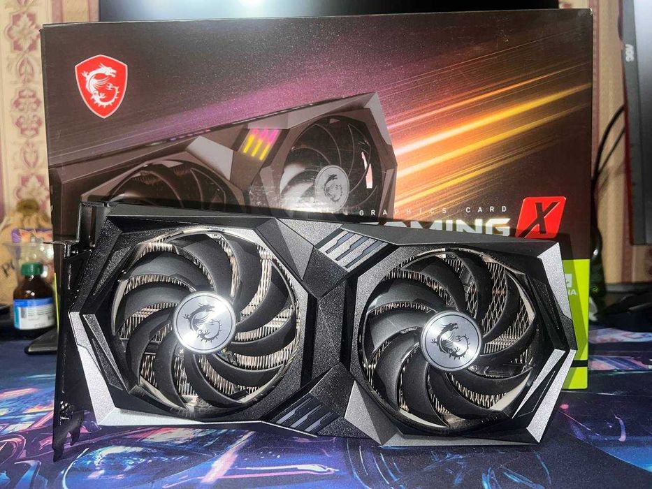 Відеокарта MSI PCI-Ex GeForce RTX 3060 Ti Gaming X 8GB GDDR6 (256bit)