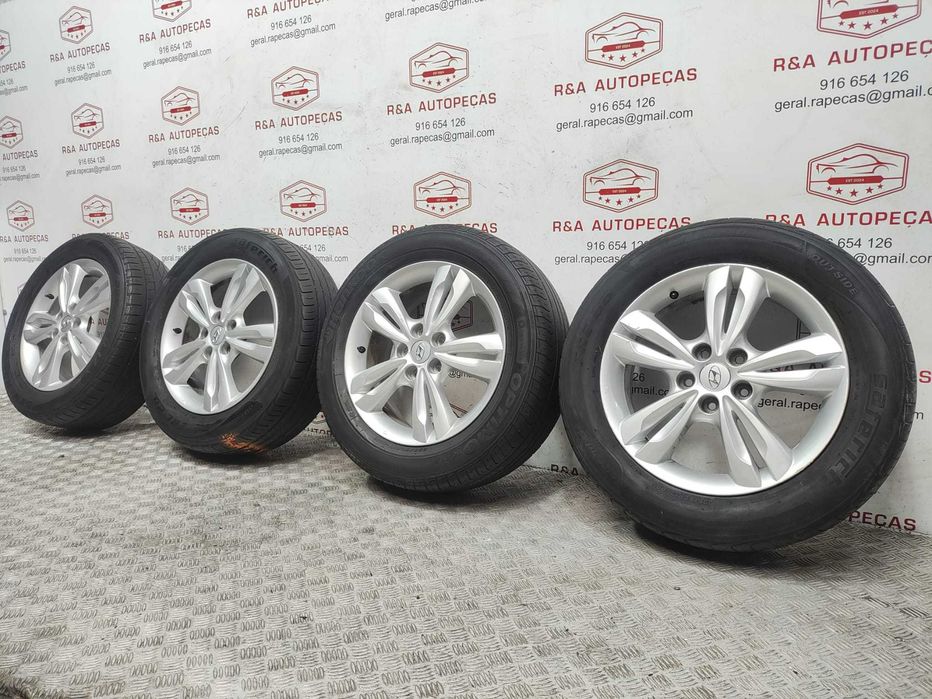 Conjunto Jantes R17 Hyundai IX35 2009  a 2016 Original