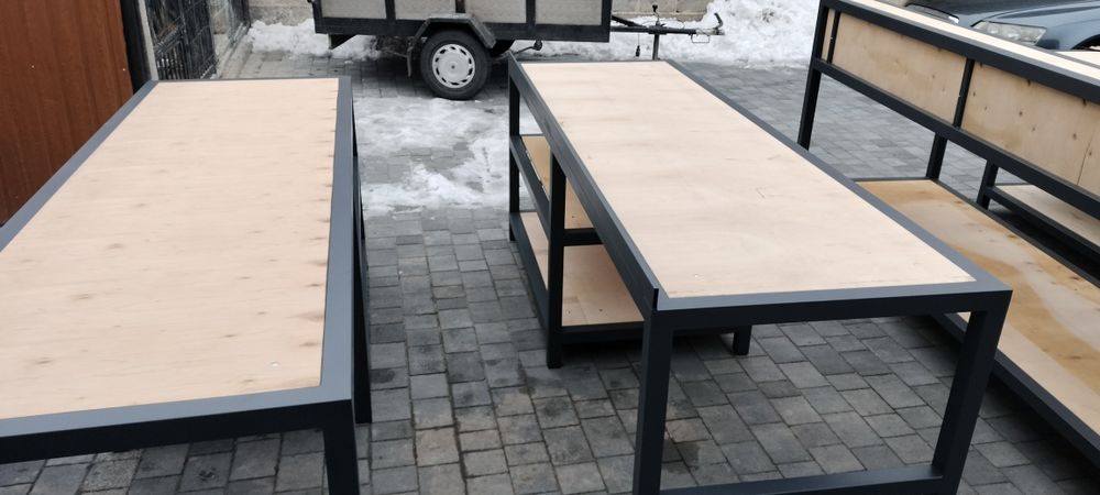 Solidny stół warsztatowy (Falbanek)