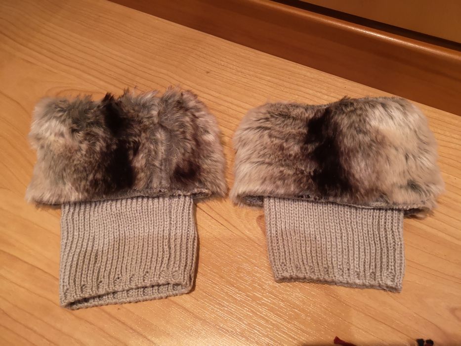 Cobertura de pêlo para botas, nova, Primark