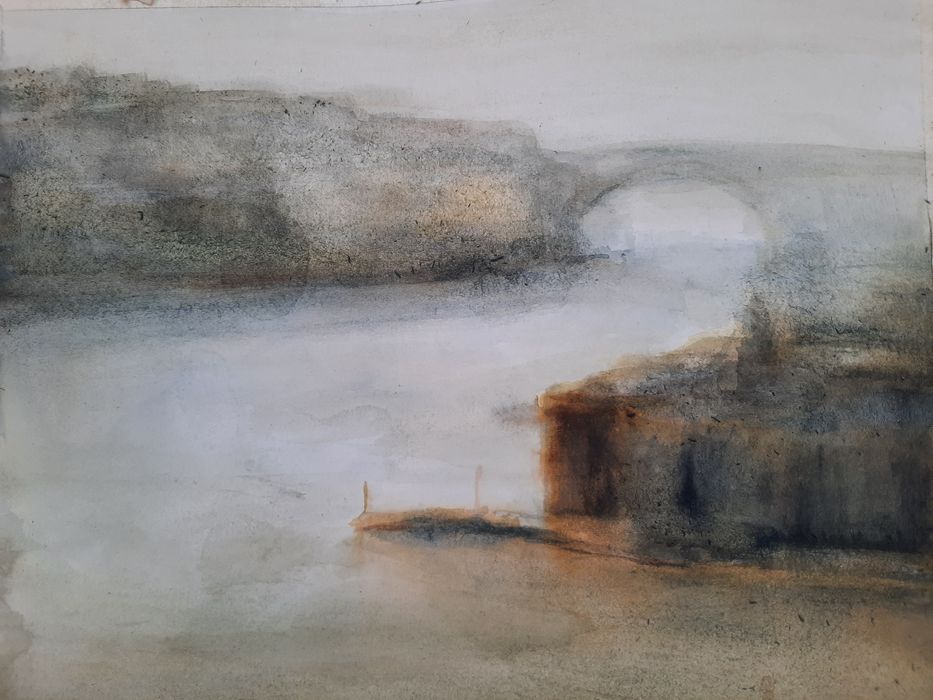 Aguarelas originais e de edição única sobre o Porto o Porto