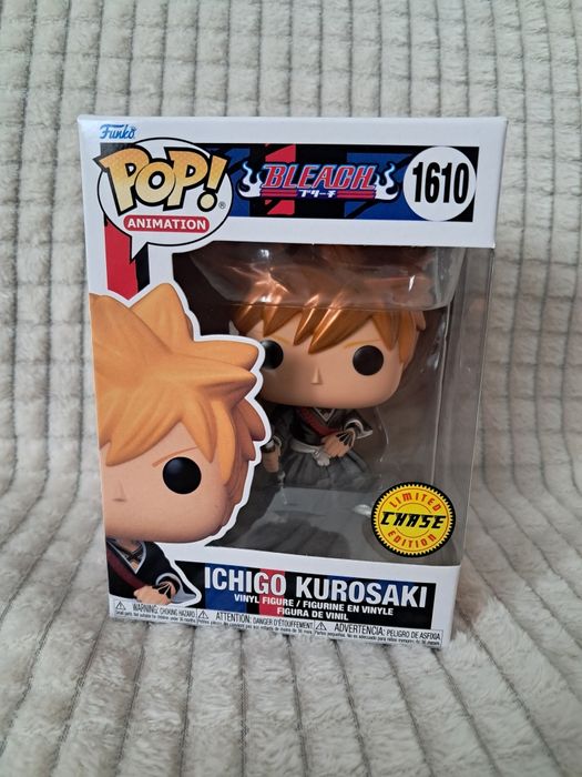 Funko pop Ichigo Kurosaki Bleach 1610 Chase Limited Edition