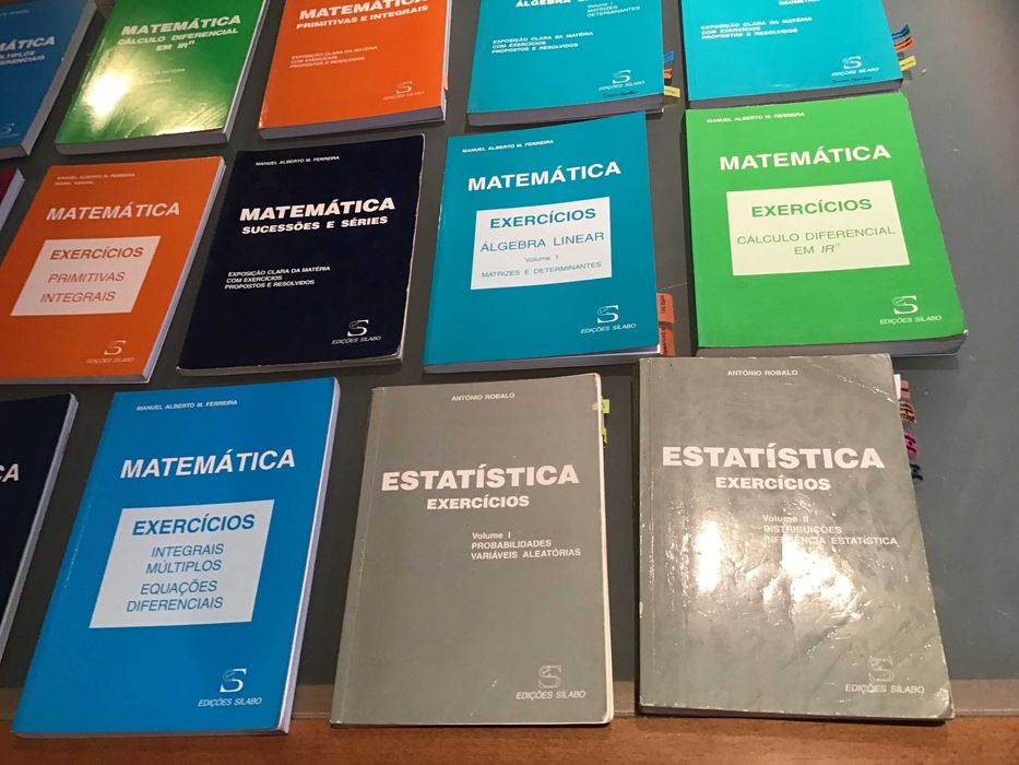 Lote Livros Matemática Exercícios