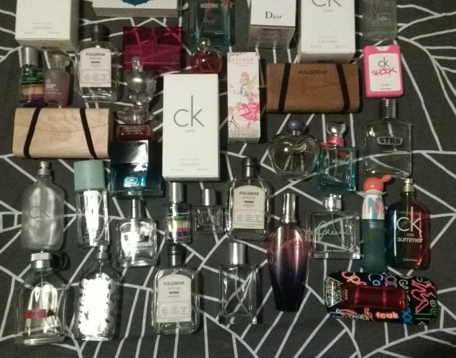 Perfumy butelki opakowania