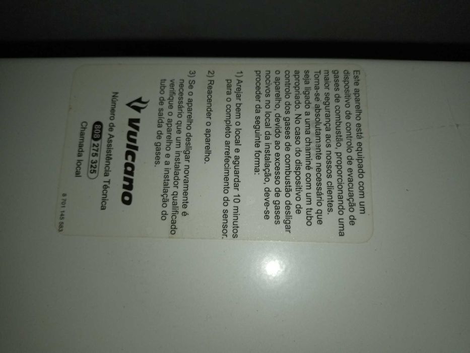 Esquentador  Vulcano