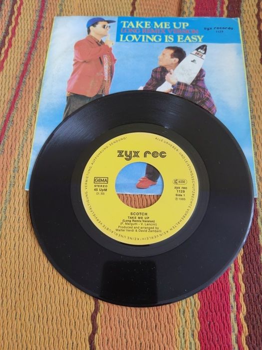 Scotch - Pięć 7"singli winylowych razem, jeden pakiet razem w jednej c