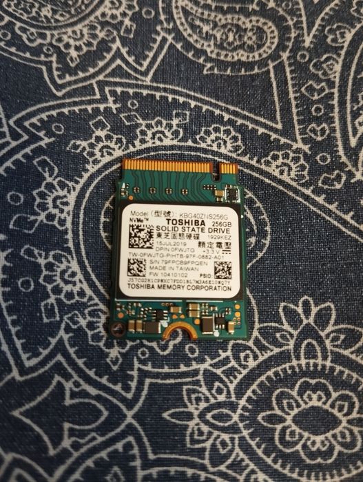 Dysk Toshiba Nvme 256GB z Windows 11