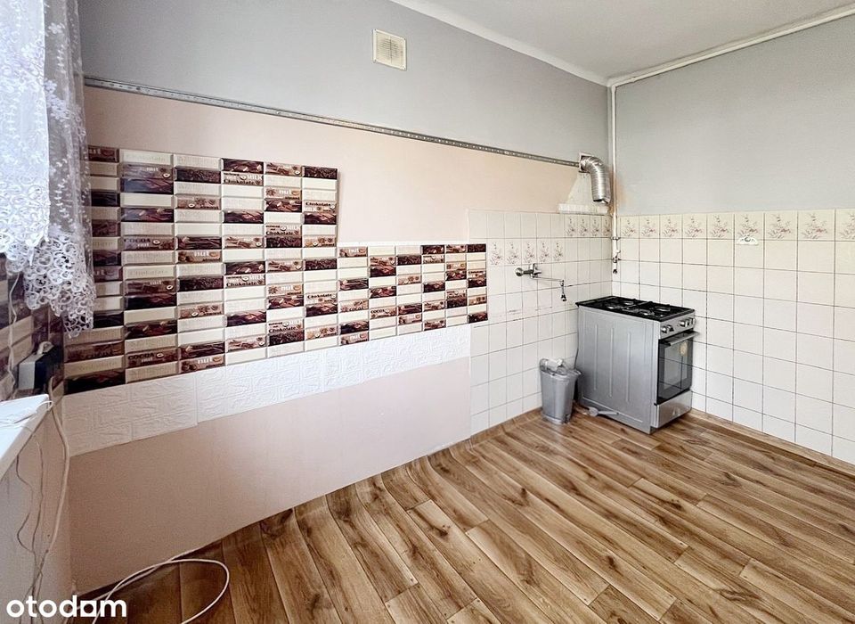 Gołonóg, 2 pokoje z balkonem w bloku, 1 piętro, CO, bez prowizji