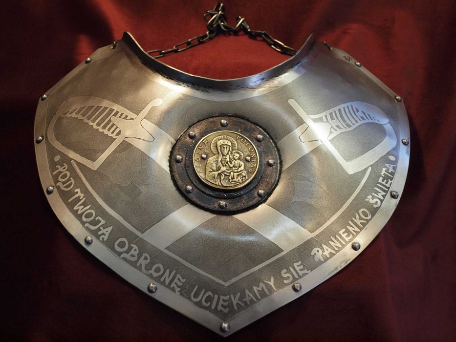 Ryngraf ułański kawaleryjski z szablami z elementem armaty wz. 1902/26