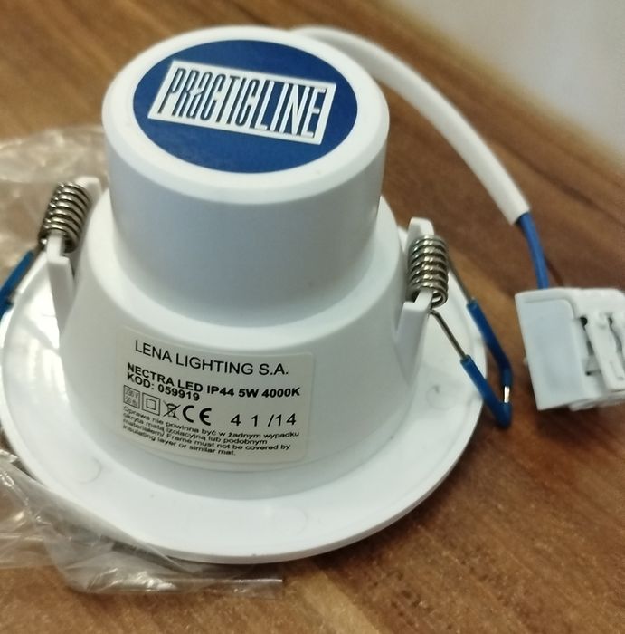 Oprawa Sufitowa LED 5W IP44 Biały 4000k Nowa