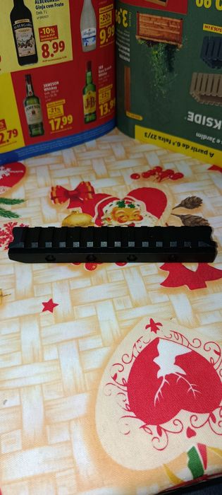 Raill picatinny conversor de 11mm para 22