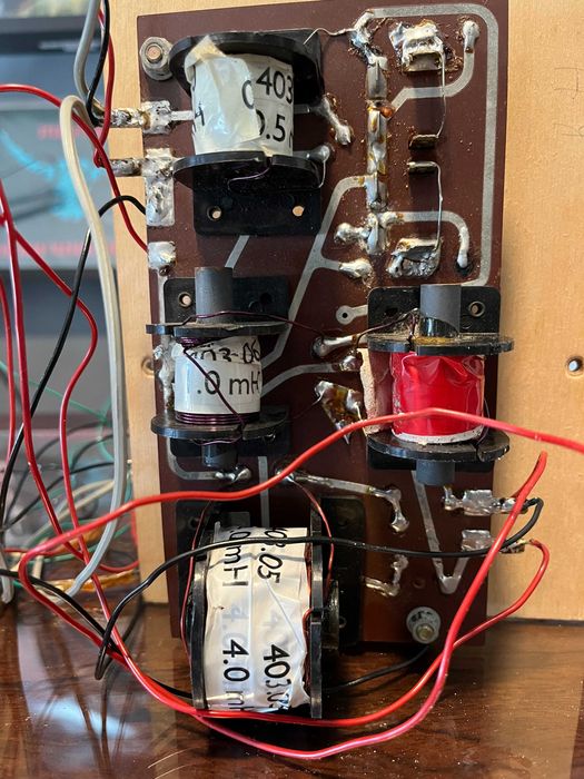 Crossover de três vias Vintage (Wharfedale)