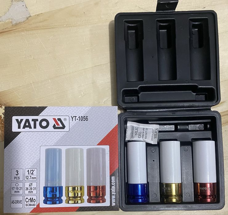 Комплект ударних головок для алюмінієвих дисків YT-1056 нове