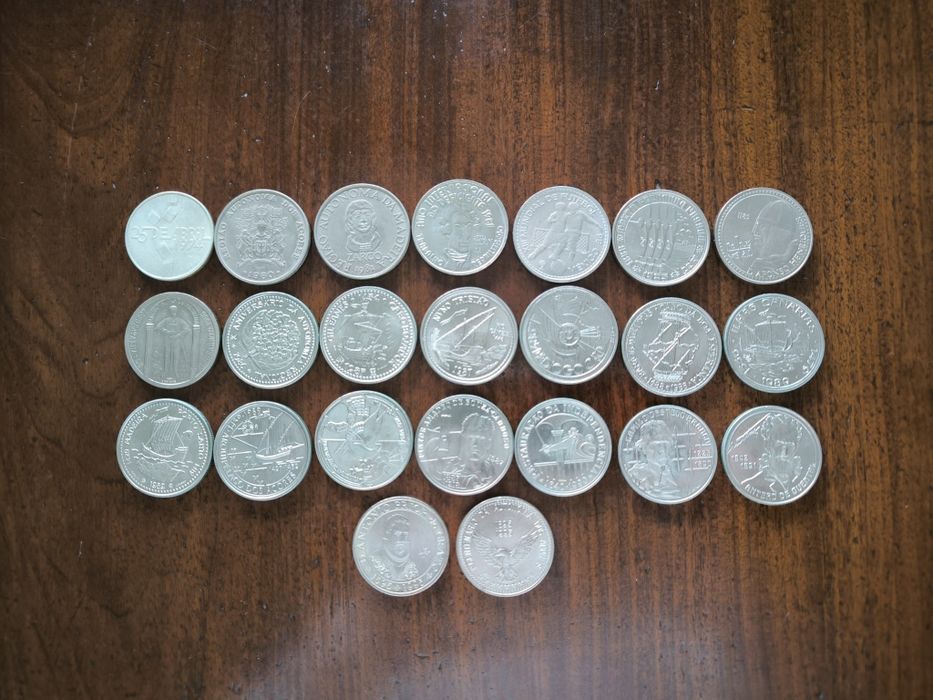23 Moedas de 100 escudos Emissões Comemorativas