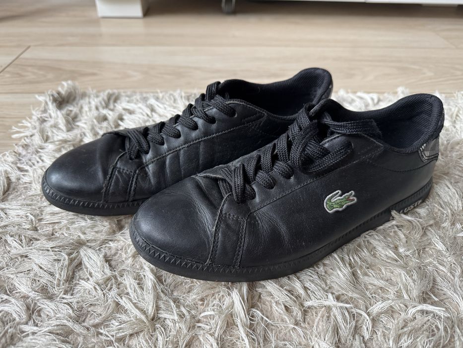 Buty czarne męskie Lacoste rozmiar 42