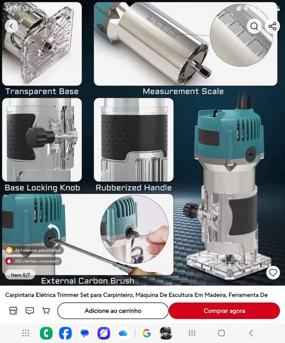 Máquina de fresar nova