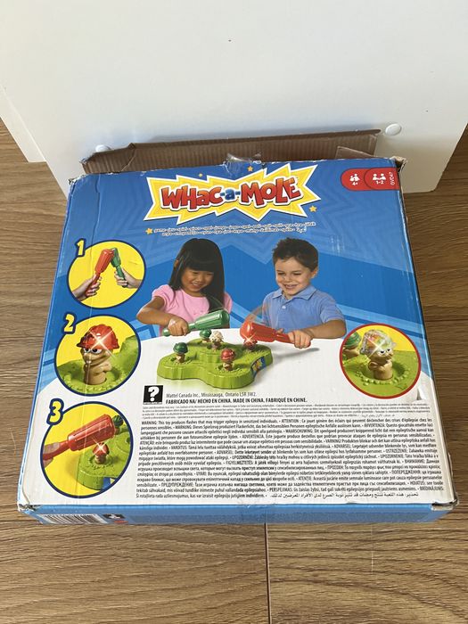 Mattel gra zręcznościowa Whac-a-mole! Powyżej 4 roku życia