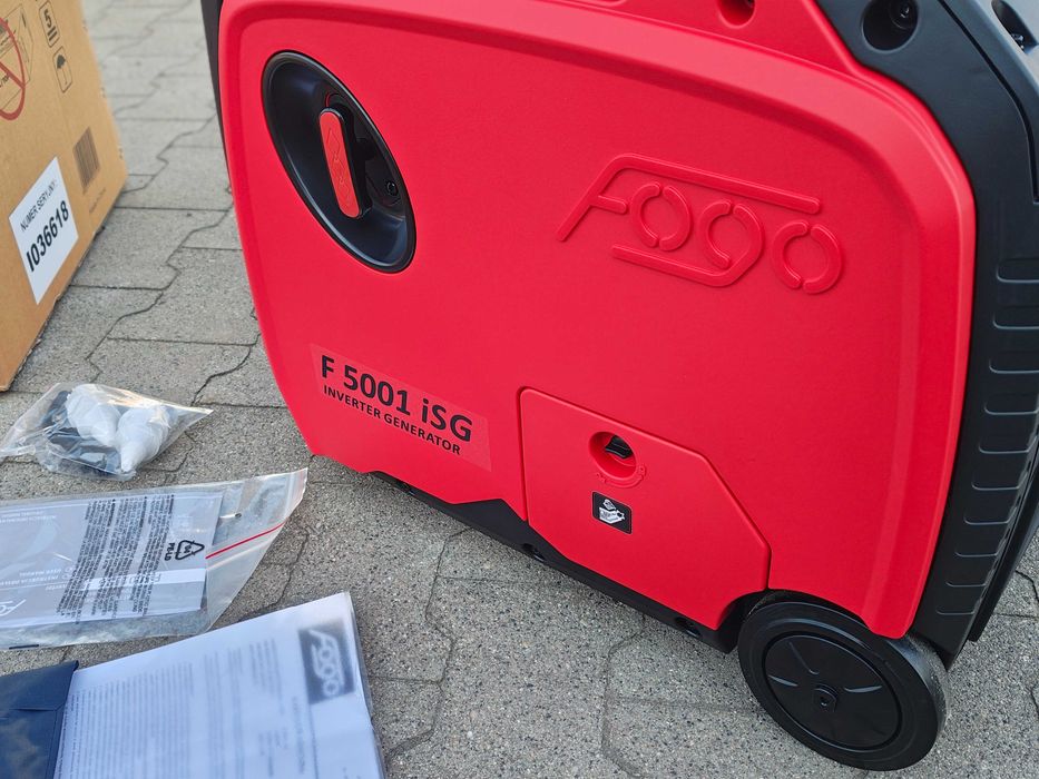 FOGO F5001ISG 4 kW OD RĘKI Agregat Inwerterowy LPG