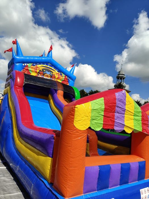 Zamek dmuchany zjeżdżalnia urodziny komunia wesele wynajem