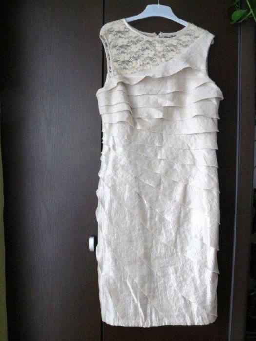 sukienka wizytowa roz 40 komunia chrzest wesele