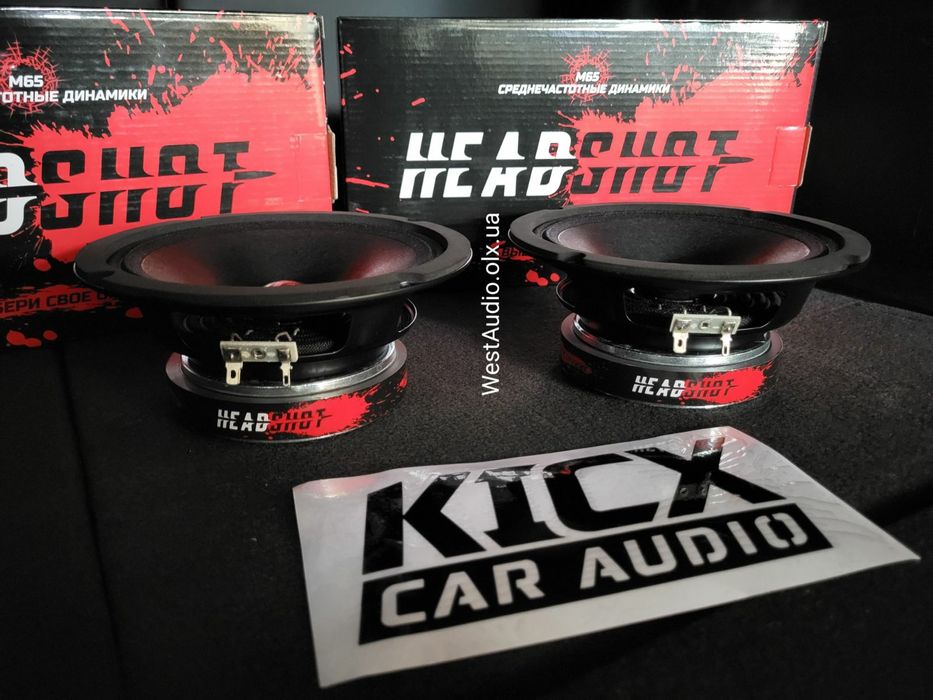 Kicx 16см Оригинал/HeadShot M65/динамики в авто/колонки