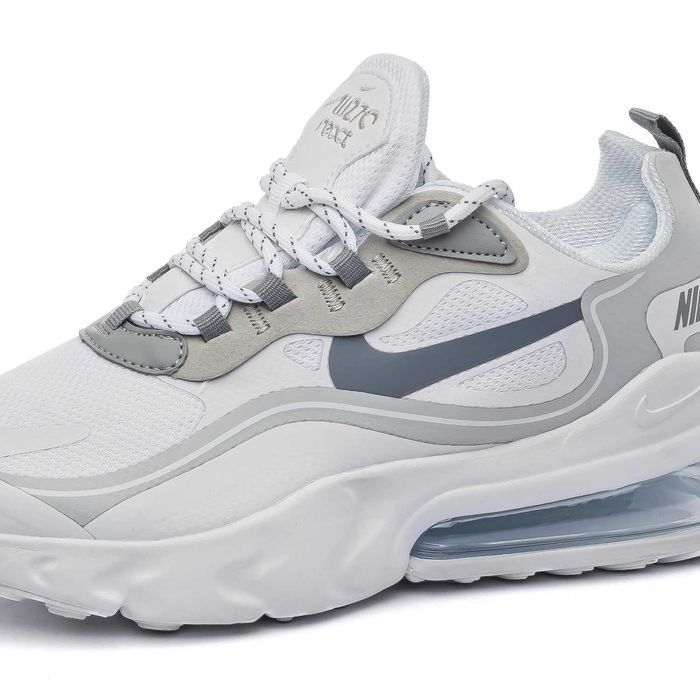 Кросівки Nike Air Max 270 React Smoke Grey Pure premium