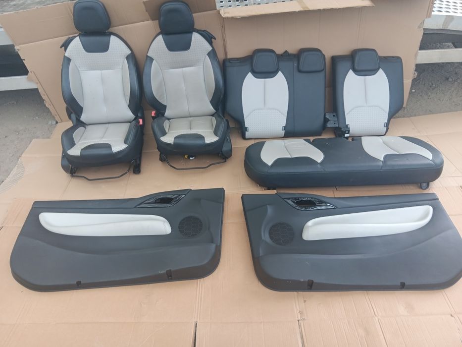 Citroen DS3 fotel fotele kanapa boczki skóra skórzane podłokietnik EU