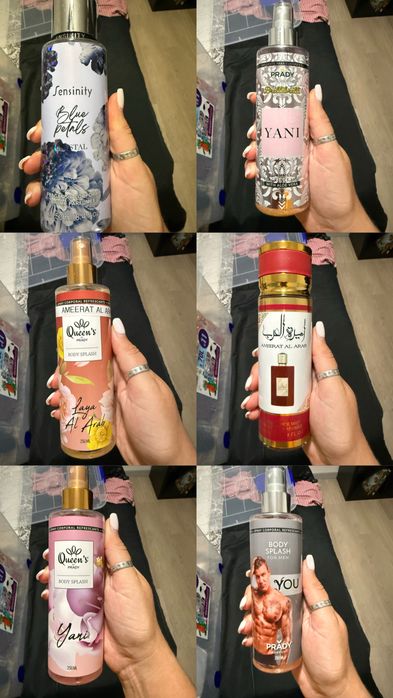 Vendo body splash