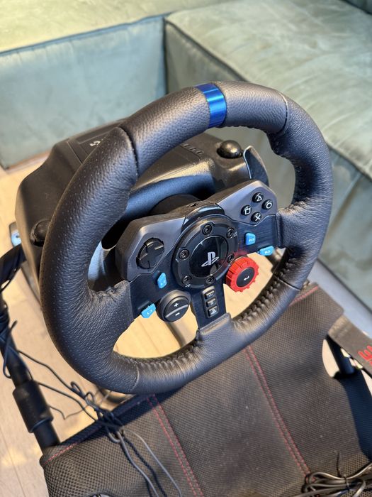 Крісло Playseat Challenge + кермо Logitech G29 з педалями