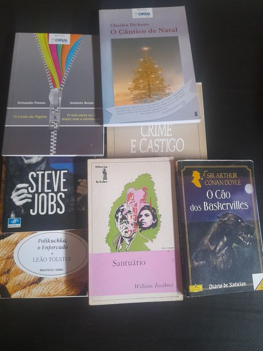 Conjunto de livros vários