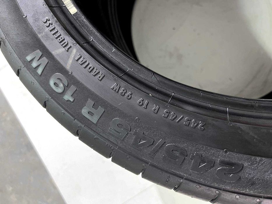 Pneus ContiSportContact 5 - 245/45/19 - Excelentes