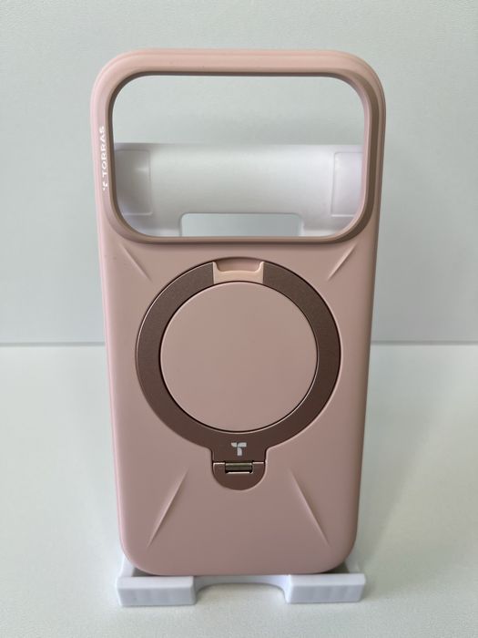 TORRAS Ostand Silicone чохол для iPhone 17 Pro / 17 Pro Max MagSafe підставка 360°